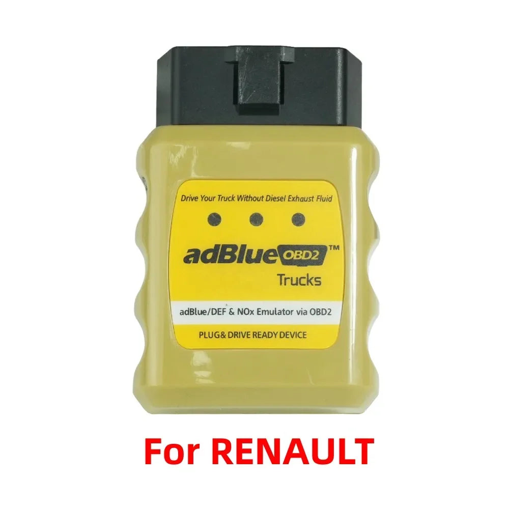 2023 AdblueOBD2 Scanner For Renault IVECO 8 Kinds Trucks Adblue Emulator VIA OBD OBD2 Diagnosis Interface Trucks