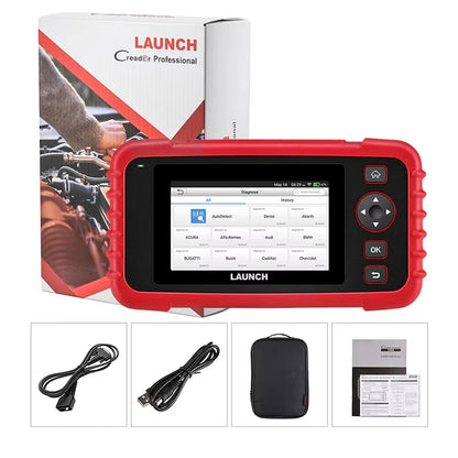 LAUNCH X431 CRP129X V3 Car OBD2 Scanner Engine Battery Test Read Clear Codes Real-Time Data Professional OBDII Diagnostic Tools