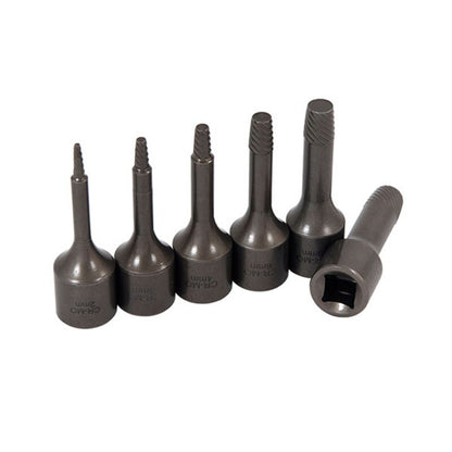 VT01901 6pc 3/8" Dr Impact Screw Extractor Set