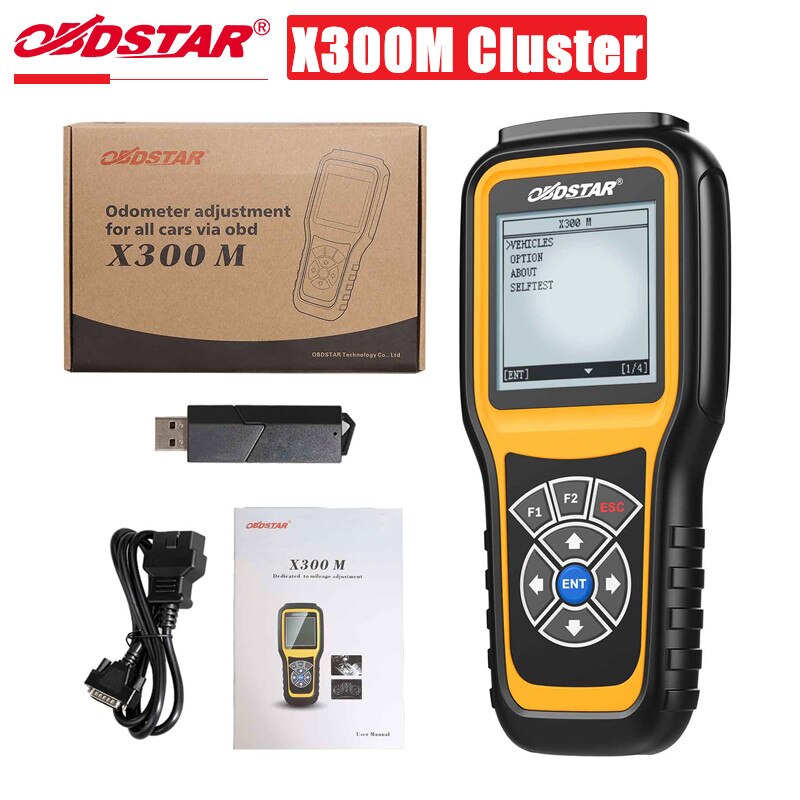 OBDSTAR X300M Special  Cluster Calibration Adjustment Tool and OBDII Support  Mercedes Benz & MQB