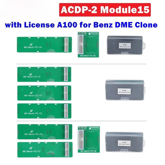 Yanhua Mini ACDP ACDP-2 Module15 with License A100 for Mercedes Benz DME Clone Work via Bench Mode