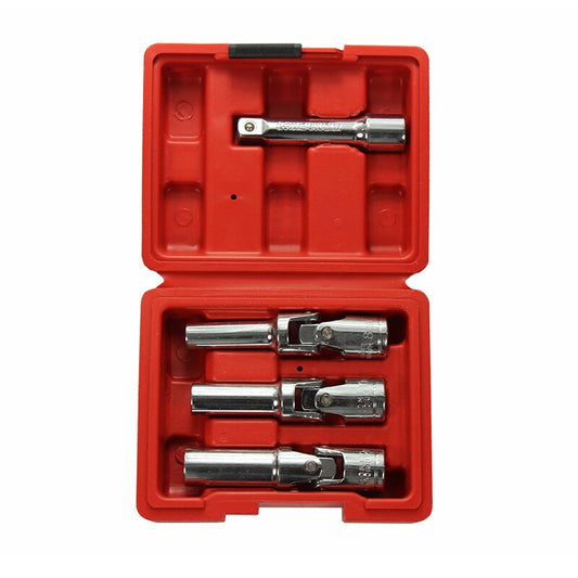 VT01801 4pc 3/8" Drive Glow Plugs Socket Removal Set 8mm 10mm 12mm