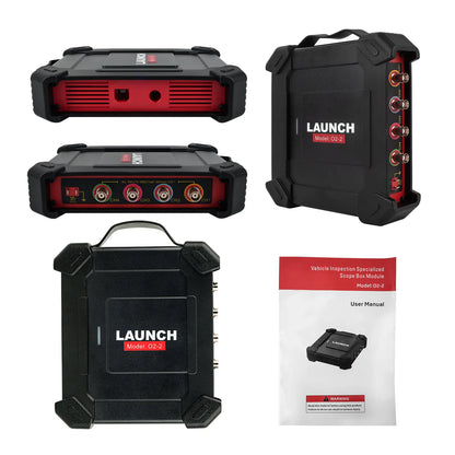 LAUNCH X-431 Oscilloscope O2-2 Scopebox Analizador 4 Channels Tester Compatible With X-431 PAD VII ,PAD V, PAD V Elite,PAD III