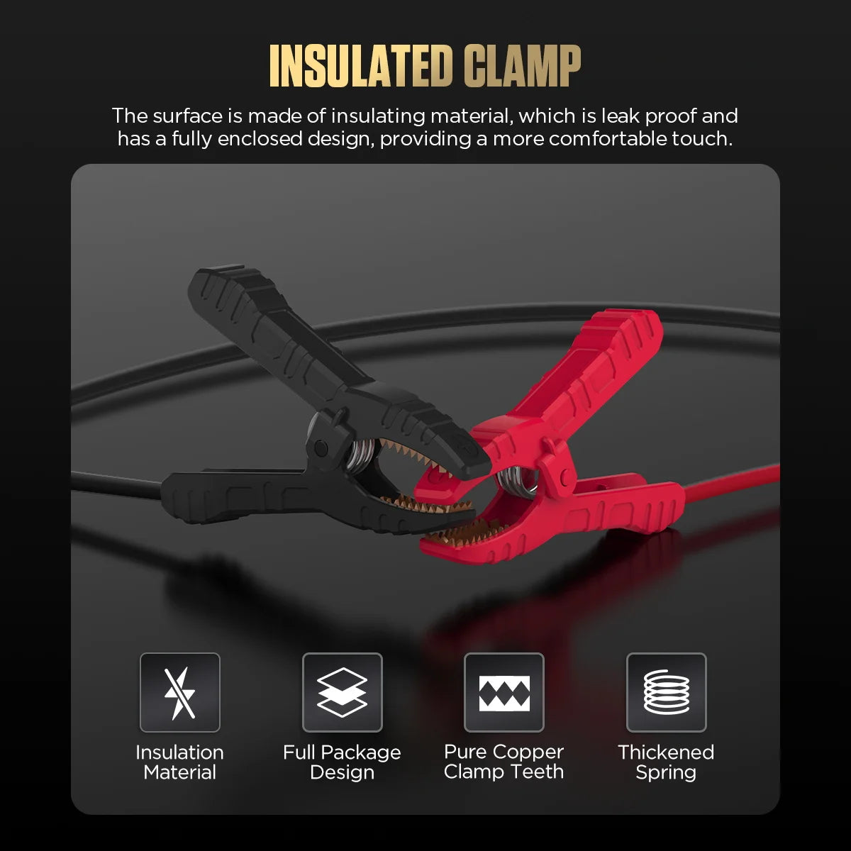 AUTOOL BT30 Car OBD ECU Connector Emergency Power Supply Cable Battery Cable Saver Emergency Electrical Plug Car ECU Memory Save