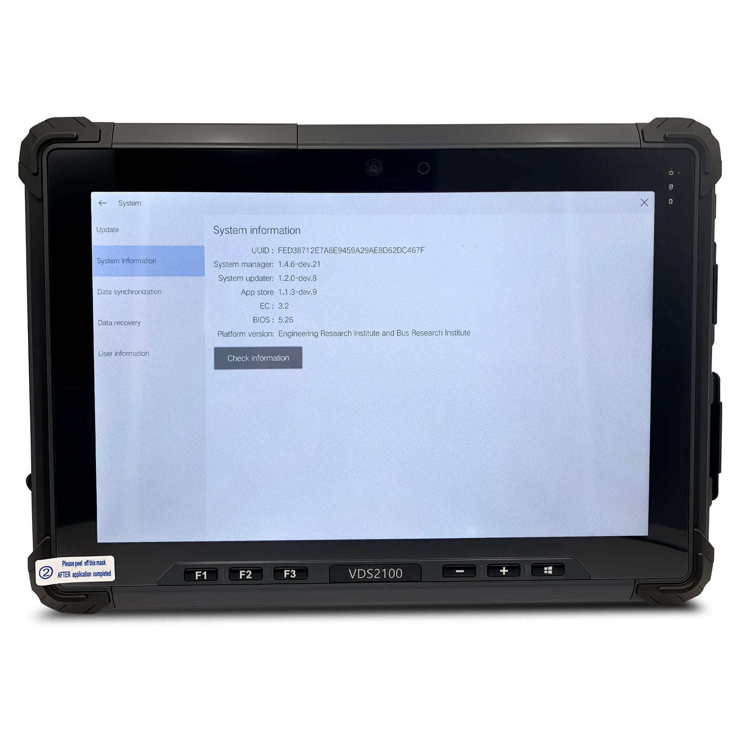 Genuine Original manufacture diagnostic VDS2100 for BYD with the highest authority account and 3.0box available in overseas area