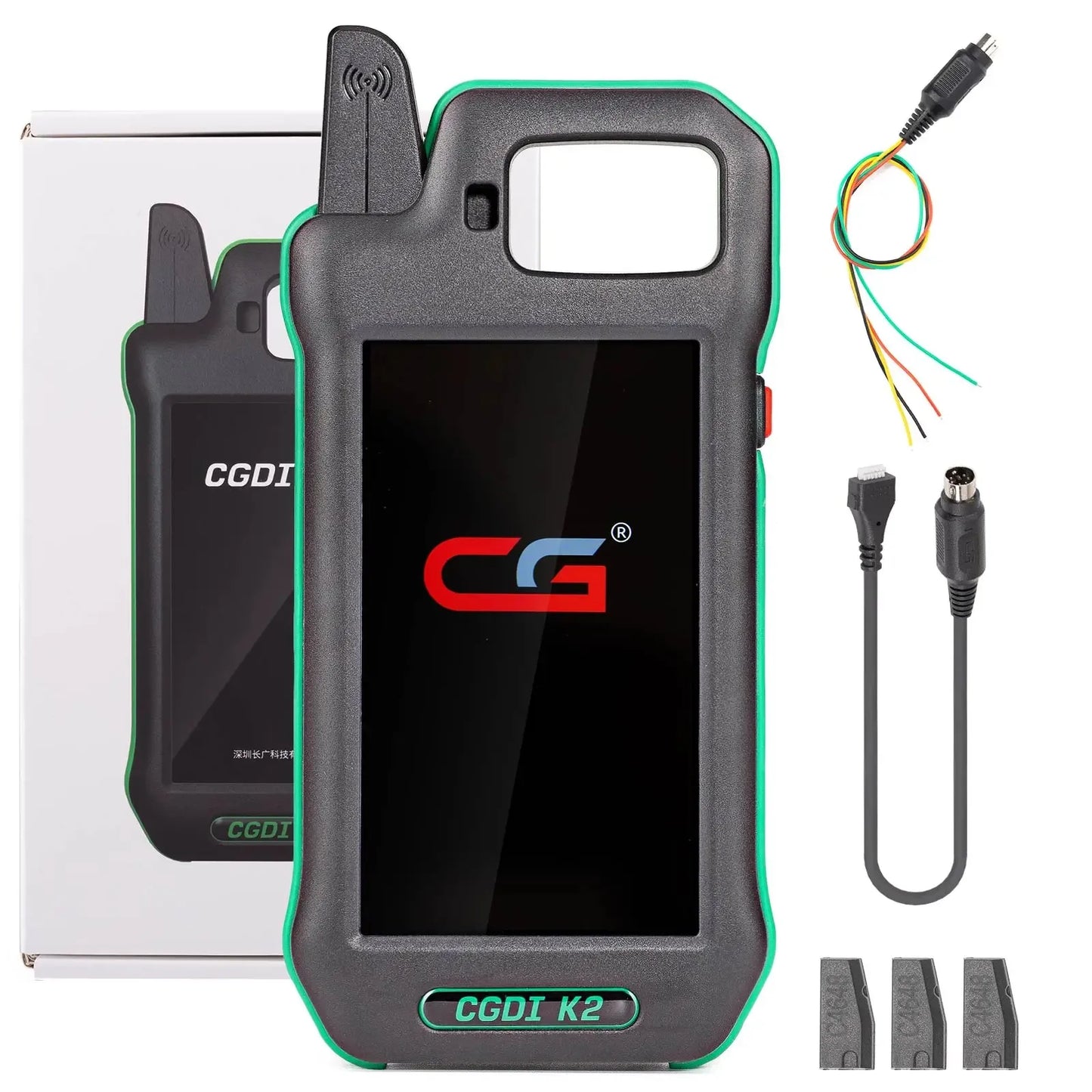 CGDI K2  CG K2 Remote Key Programmer Remote Generator With 3 pcs CGDI C4648 Super Chips Support 96Bit ID48 Copy