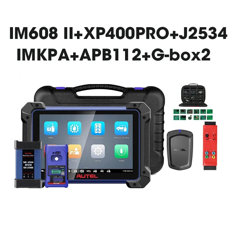 Autel MaxiIM IM608 II PRO IMMO Key Programmer Full Systems Diagnostic Tool J2534 ECU Programming Same as IM608S II