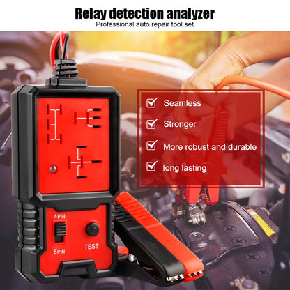 Car Relay Tester Voltage Tester Automotive Electronic Relay analyzer Universal 12V LED Indicator Light Car Battery Checker