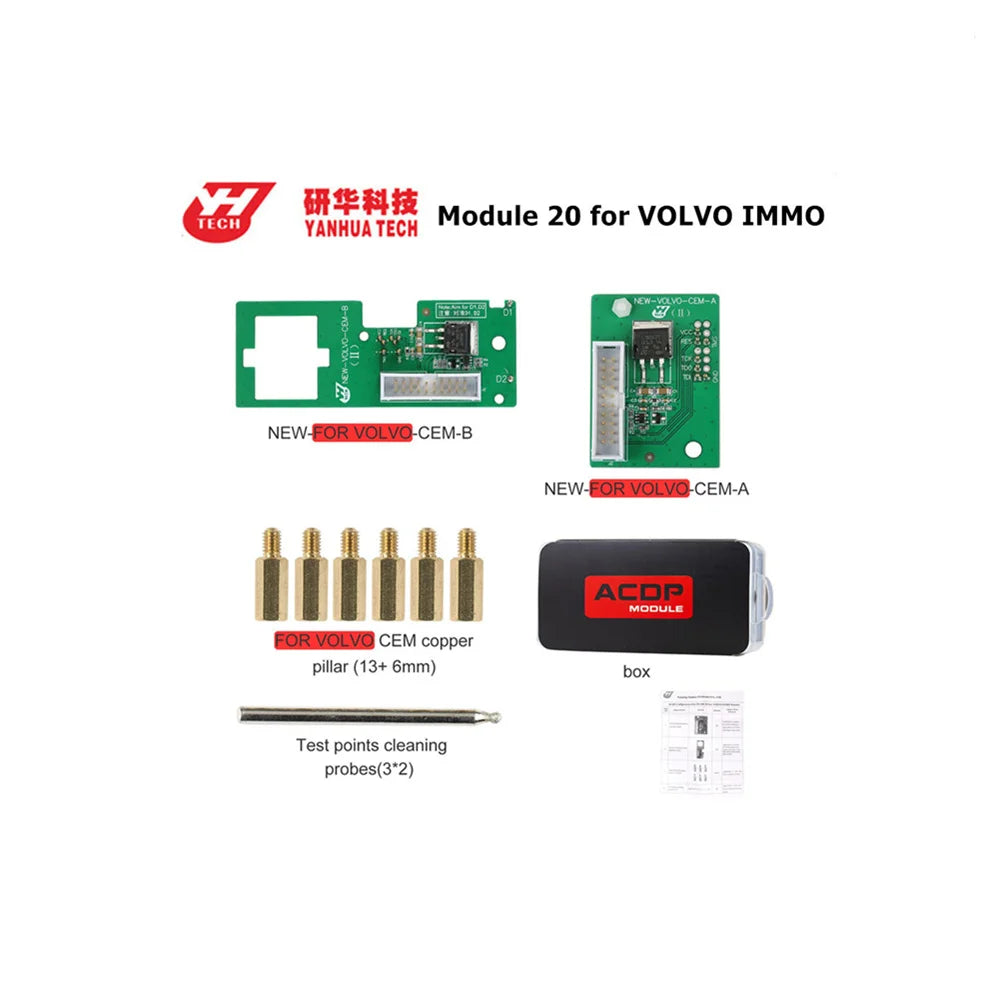 YANHUA Mini ACDP Module 20 for VOLVO IMMO for CEM Key Programming with License A302