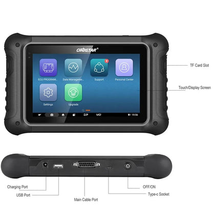 Original OBDSTAR DC706 ECU Tool Full Version for ECM /TCM/ BODY/Clone by OBD or BENCH for Car and Motorcycle Plus P003