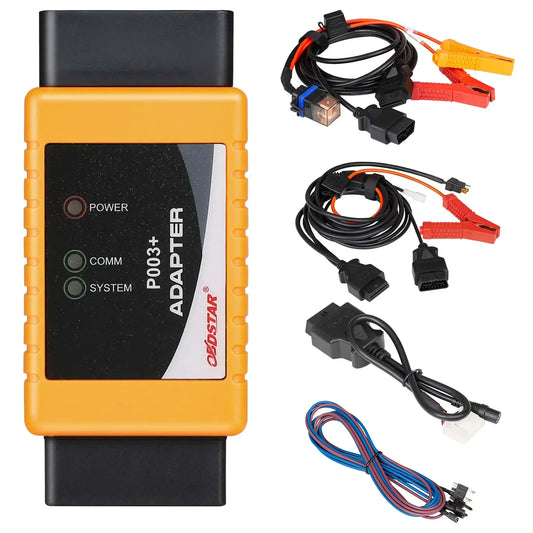 OBDSTAR P003+ Adapter Full Package with for TOYOTA 8A Cable +For Ford All Key Lost Cable Work With X300 DP Plus and Pro4