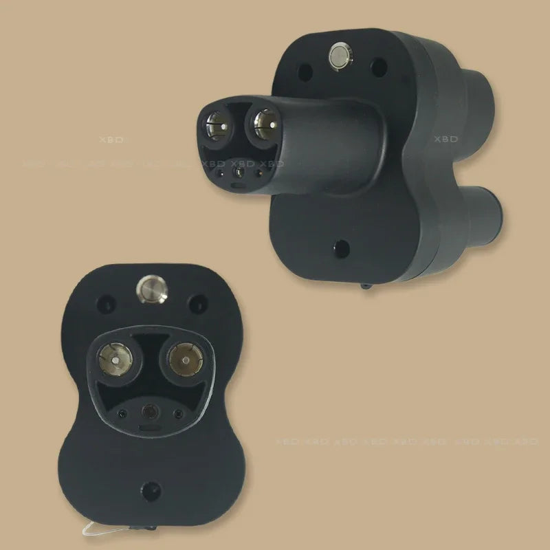 EVcharger4U CCS2 to Tesla Adapter Convertor 250Amper 1000V 250KW for Model 3/X/Y/S CCS COMBO 2 EV Charging Converter Adaptor