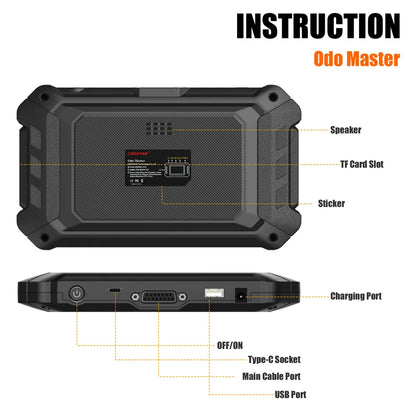 OBDSTAR ODOMASTER ODO MASTER Full Cluster Calibration/OBDII and Special Functions Cover More Car Models with Multilanguages