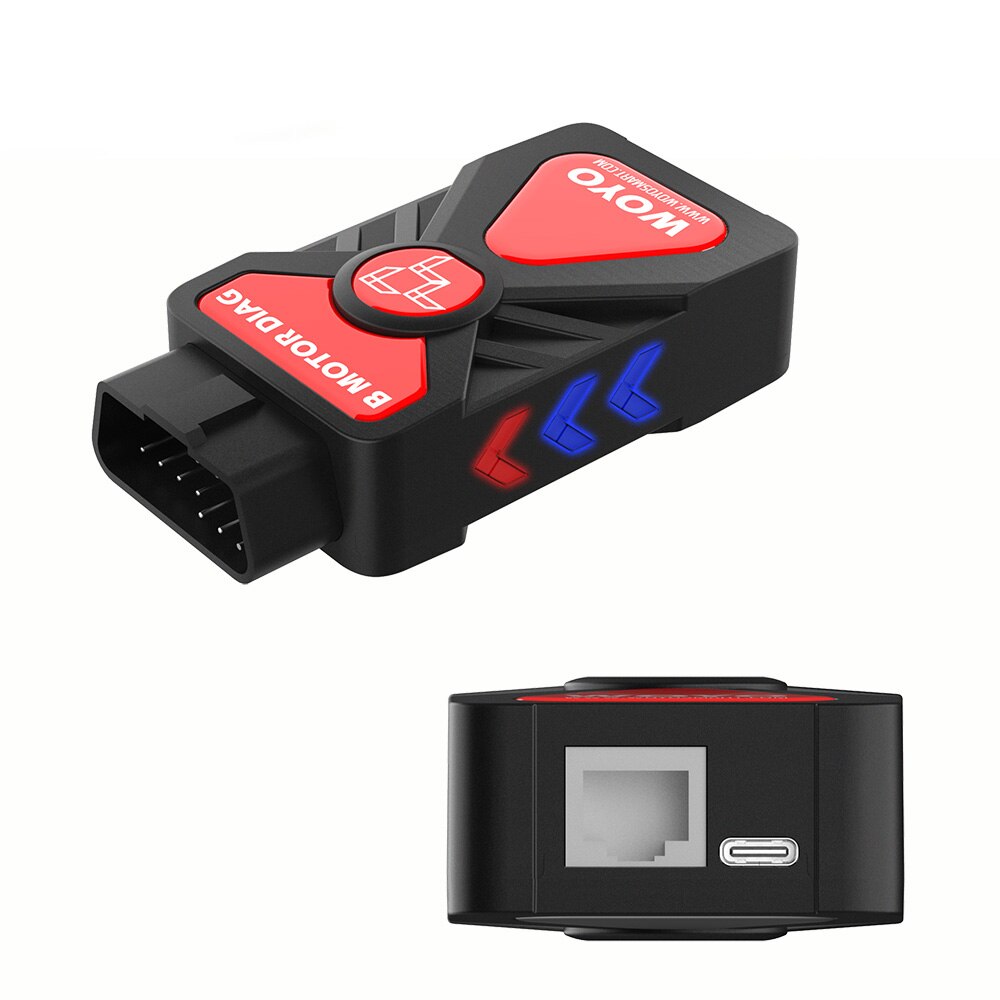 WOYO CTB008 OBDII Supports  Motorcycle Diagnostic Tools For BMW All EU4 Compliant Round 10-Pin Diagnosis Connectors VS GS911