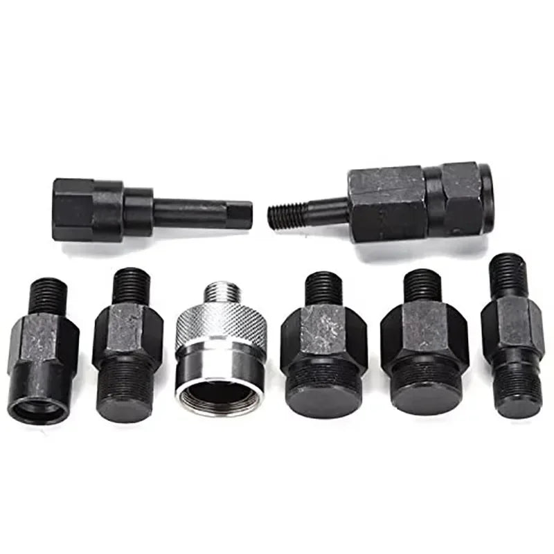 14 pcs Auto Diesel Engine Fuel Common Rail Adaptor Injector Puller Vehicle Extractor Injector Extractor Tools With Slide Hammer