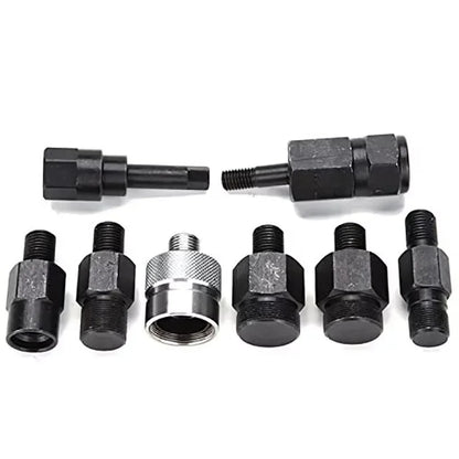 14 pcs Auto Diesel Engine Fuel Common Rail Adaptor Injector Puller Vehicle Extractor Injector Extractor Tools With Slide Hammer