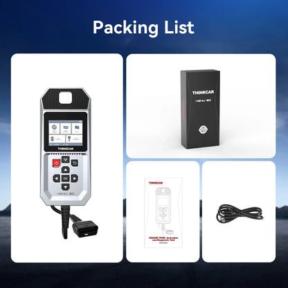 THINKCAR VENU 90 Car Tire Pressure Monitor WIFI Programming Diagnostic Tool Activate All Sensor Work On 315 433MHz DTCs