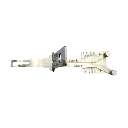Original Lishi TOY2025 2 in 1 Lock Pick Decoder Ignition Car Door Open for New Corolla/Camry/Reiz/Vios Vertical Milling
