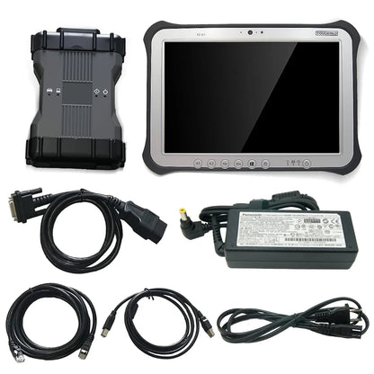 For MB Star C6 MB Diagnosis VCI SD Connect for C6 DOIP for Xen-try Diagnosis VCI with 2025 ver SSD Tablet FZ-G1