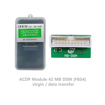 YANHUA ACDP ACDP2 Module 42 for MB DSM (FBS4) Virgin/Data Transfer with A106 License