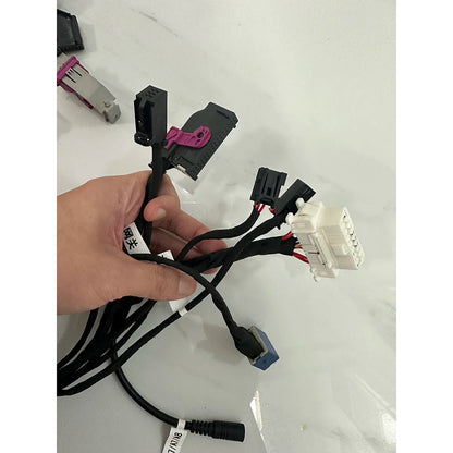 ELV Test Platform Cable For Audi A6 A7 A8 With Key Coil Dashboard Connector BCM2J393