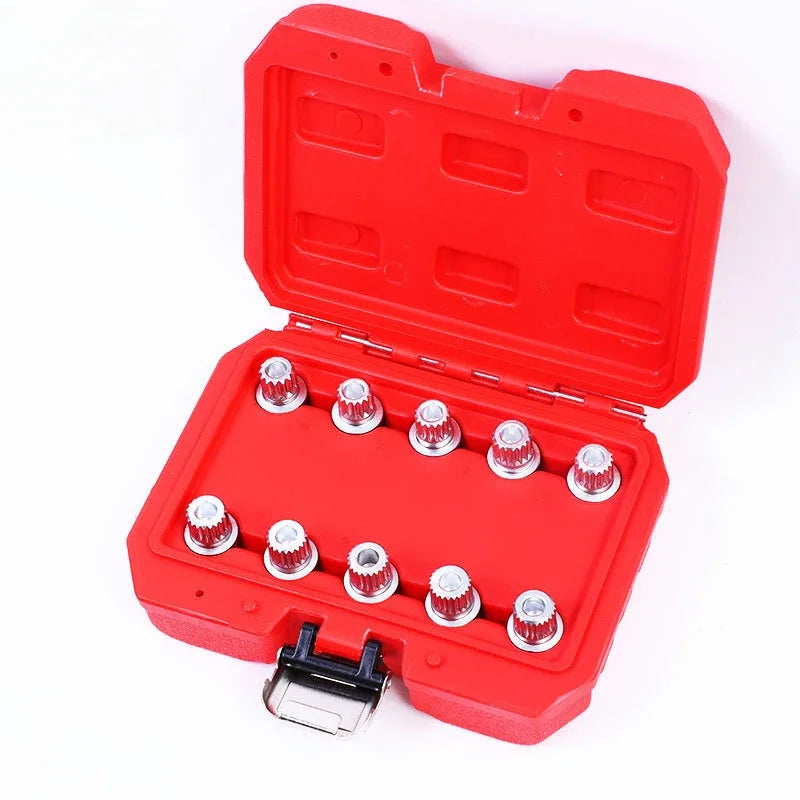For BMW Tire Anti-theft Screw Sleeve 12357 Series X1x3456 Wheel Hub Key Removal Tool Gear Nut Head