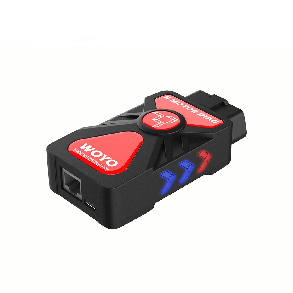 WOYO CTB008 OBDII Supports  Motorcycle Diagnostic Tools For BMW All EU4 Compliant Round 10-Pin Diagnosis Connectors VS GS911