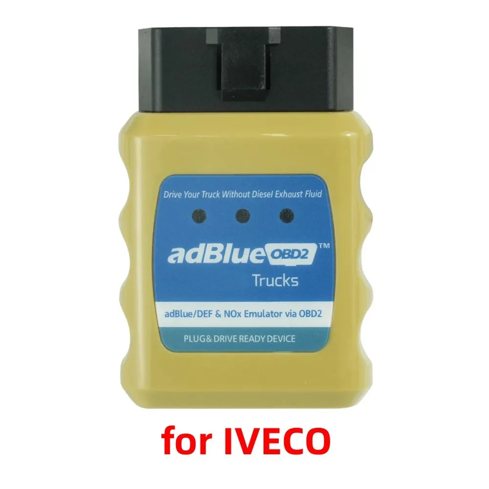 2023 AdblueOBD2 Scanner For Renault IVECO 8 Kinds Trucks Adblue Emulator VIA OBD OBD2 Diagnosis Interface Trucks