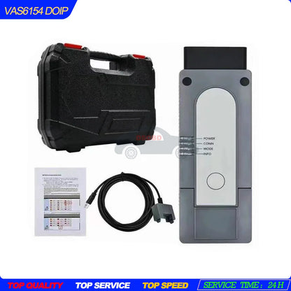VAS6154 WIFI ODIS Scanner support CAN FD and DoIP Protocol Car Diagnostic Scanner Full System Diagnostic Programming Tool