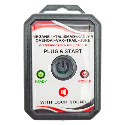 ESL ELV Steering Lock Emulator for Renault Talisman Megane4 Kadjar for Nissan X-Trail Qashqai Juke Micra With Sound
