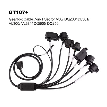 GODIAG GT107+ Gearbox Cable 7-in-1 Set Cable for V30/ DQ200/ DL501/ VL300/ VL381/ DQ500/ DQ250