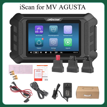 OBDSTAR iScan for MV AGUSTA Motorcycle Diagnostic Scanner Support Multi-langauges Portable Tablet Scanner One year Free Update