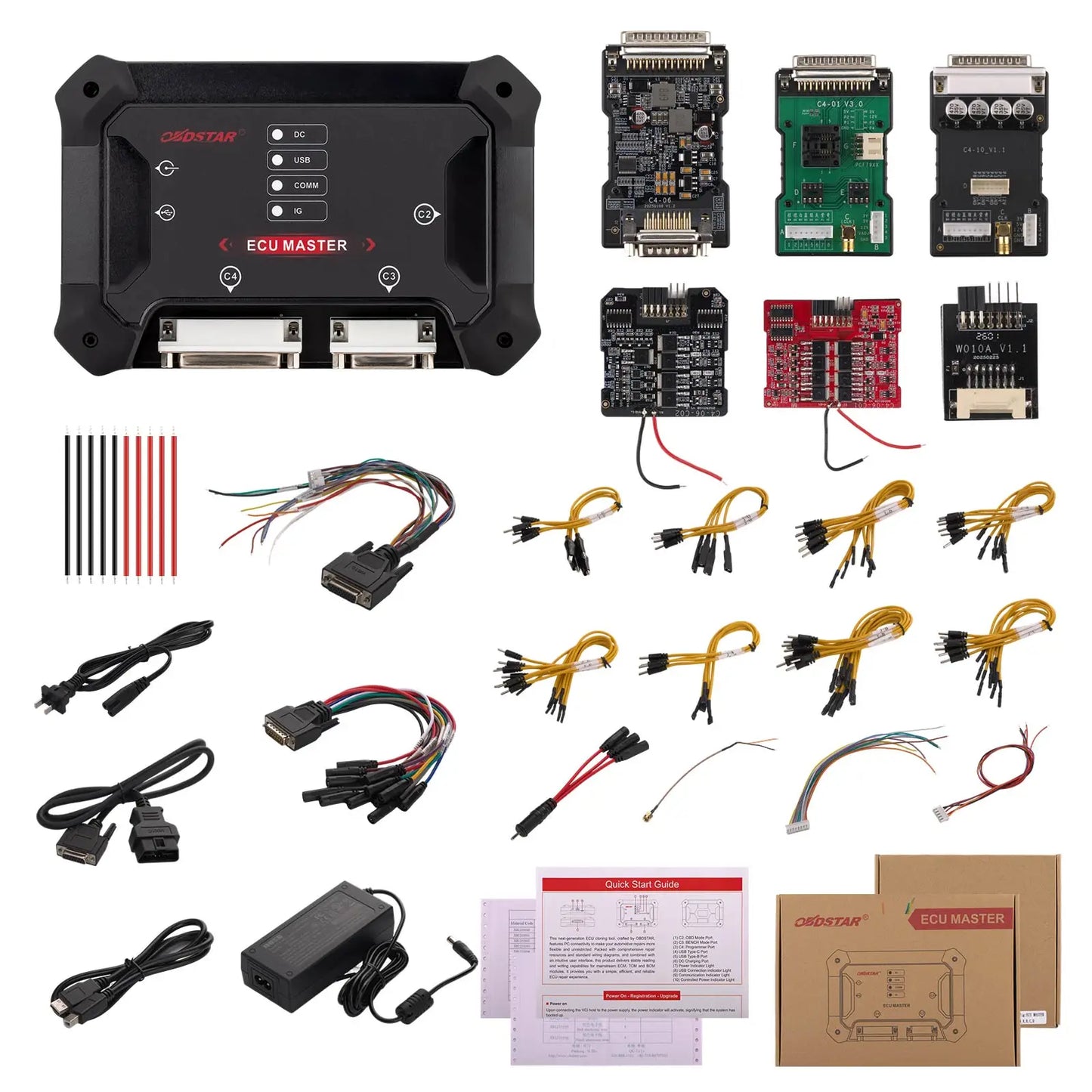 OBDSTAR ECU MASTER A/B/C/D Version for Passenger Car & EV & Motorcycle ECM& Truck & Tractor ECM/ TCM/ BODY/CHASSIS/OTHE Clone