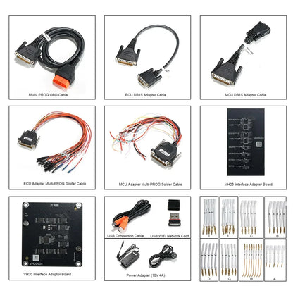 Xhorse Multi Prog Multi-Prog Programmer ECU Gearbox with Free MQB48 License RH850 Expert Mode Batch Write Chips