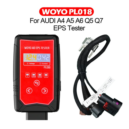 WOYO PL018 For Audi A4 A5 A6 Q5 Q7 Wheel Steering Motor EPS Tester For BMW Electric Power Steering Vehicle Diagnostic tool