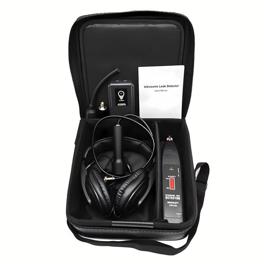 All-Sun EM2268 Ultrasonic Leak Detector Transmitter 36KHz-44KHz Sensor Gas Leak Multifunction Gas Analyzer