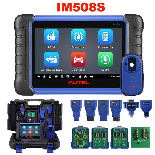 Autel MaxiIM IM508S IMMO Key Programming Diagnostic Tools Auto OBD2 Programmer Scanner All Systems 2 Years Free Update PK KM100
