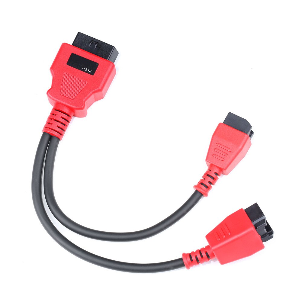 FCA 12+8 Pin OBD Cable For Chrysler Programming Supports MaxiSys/IM608 /Launch X431 V/ OBDSTAR