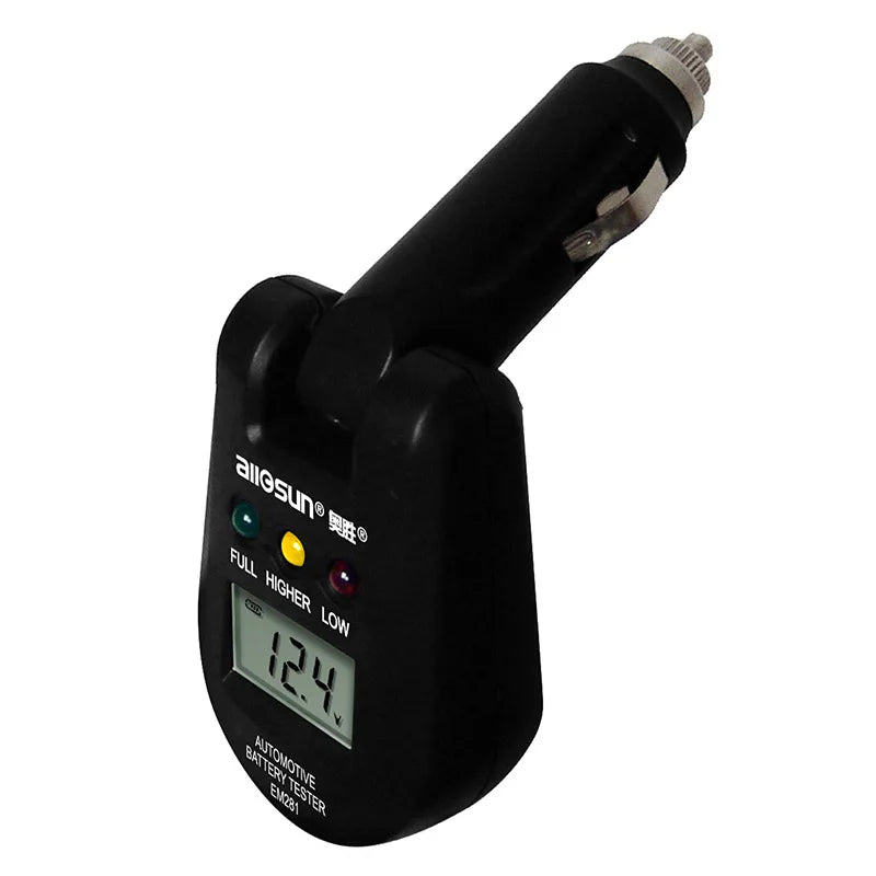 EM281 Car Battery Tester Digital Display 12 V LED Digital Car Battery Tester