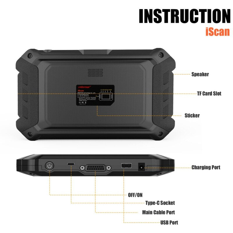 OBDSTAR iScan  PIAGGIO GROUP Motorcycle Diagnostic Tool Support IMMO Programming