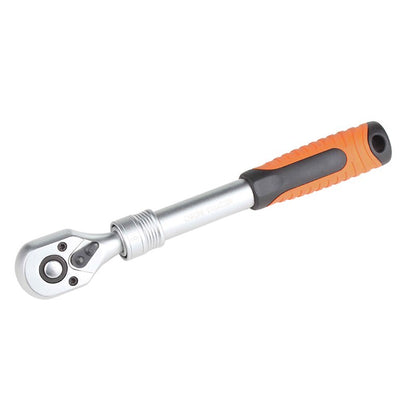 VT13113 1/4" Drive Extendable Handle Ratchet Reversible Socket Wrench Long