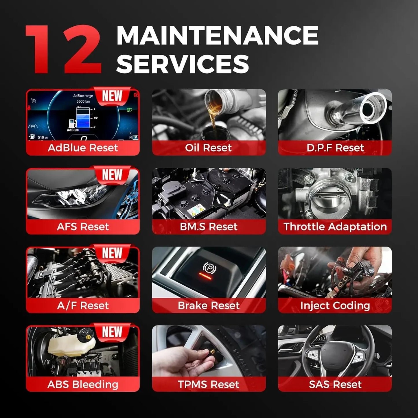 LAUNCH X431 CRP129X V3 Car OBD2 Scanner Engine Battery Test Read Clear Codes Real-Time Data Professional OBDII Diagnostic Tools