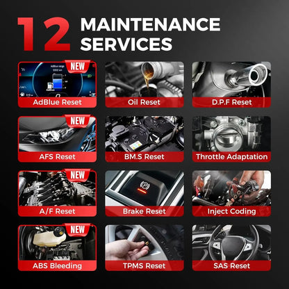 LAUNCH X431 CRP129X V3 Car OBD2 Scanner Engine Battery Test Read Clear Codes Real-Time Data Professional OBDII Diagnostic Tools