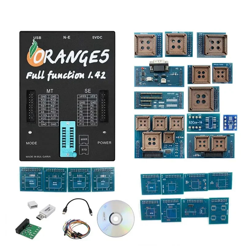 Best Orange5 V1.42 Orange 5 V1.38 Programmer Add More License Full Packet Hardware +Enhanced Function With Full Authorization