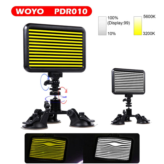 WOYO PDR010 PDR Llight Dent Removal Lamp Reflector LED, Can Adjust Temperature & Brightness ,with Long Line of Power Plug