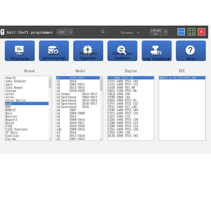 LAUNCH X431 X-PROG3 PC Adaptor PC Tools Read/write on-board EEPROM Chip Data / on-board EEPROM chip data work with X-PROG 3