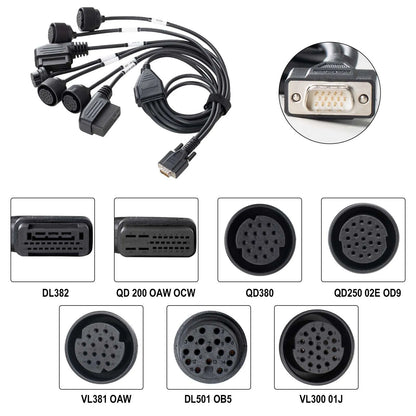 OBDSTAR For VW 7-in-1 TCM Kit Adapter Support ECU Clone Read/Write MAP Work with DC706