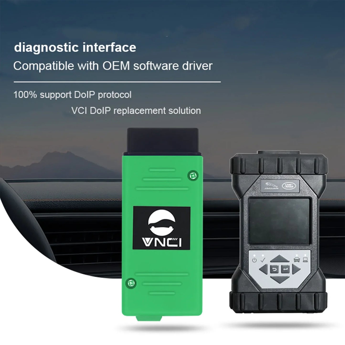 VNCI Diagnostic Scanner for JLR DOIP Jaguar Land Rover Supports SDD Pathfinder Offline software