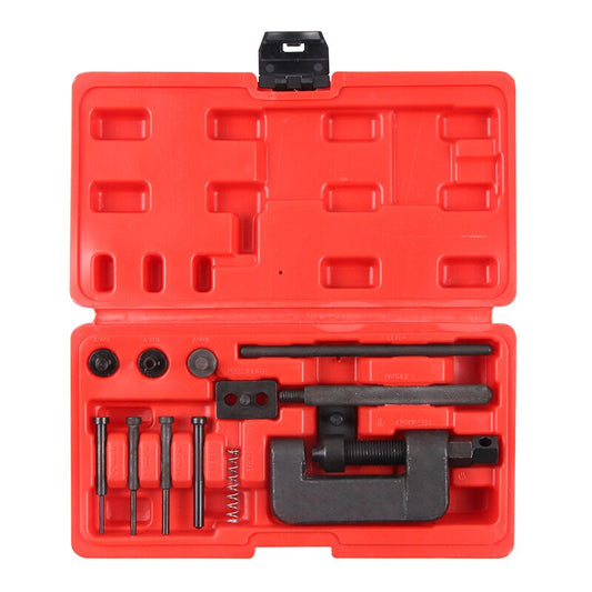 VT01420 Chain Breaker And Riveting Tool Set  Motorcycle Bike ATV 13 Piece
