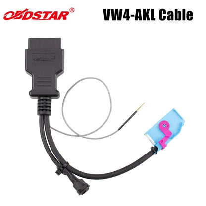 OBDSTAR VW4-AKL Cable Support for VW IMMO IV NEC24C64 & NEC24C32 AKL. Read IMMO Data by BENCH